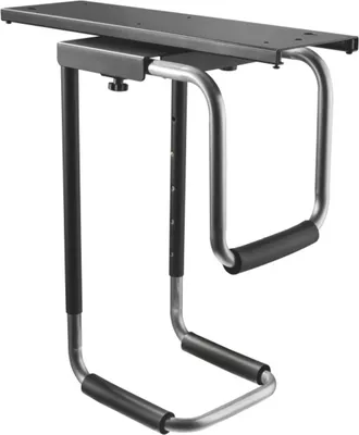 Obrázek produktu pro VALUE Držák PC pod desku stolu, otočný, černý, do 30kg (17.99.1502)