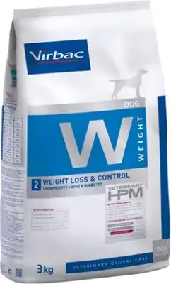 Productafbeelding van VIRBAC HPM Hond, gewichtsbeheersing, W2, 12 kg