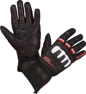 Obrázok produktu pre Rukavice Modeka Air Ride, čierna/biela/červená, 8