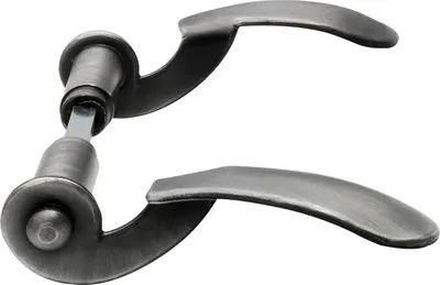 Produktbild von SCHÖSSWENDER Drückerpaar ELITE, Ansatz 18 mm, schwarz passiviert