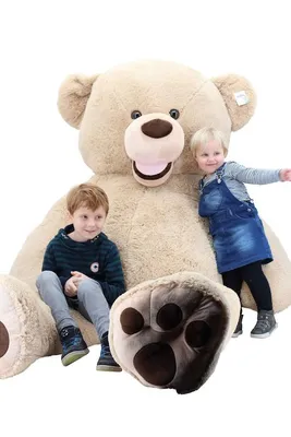 Produktbild von Sweety Toys 10042 Riesenbär 240 cm XXL GIANT Teddy Bär Kuscheltier Kuschelbär Plüschteddy