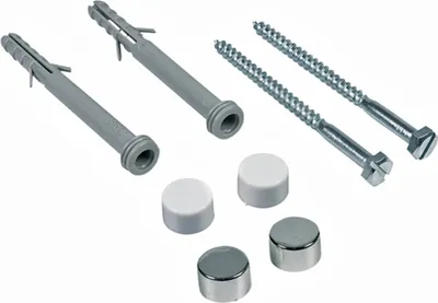 Produktbild von Sanitop WC-Befestigungssatz 22507 6 für | Montagesatz für Toilette, WC-Montageset, Befestigungssatz für WC-Element, WC-Montagezubehör