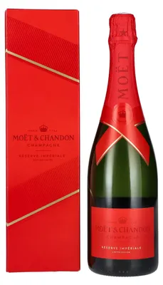 Produktbild von Moët & Chandon Champagne RÉSERVE IMPÉRIALE Brut Édition Limitée 12,5% Vol. 0,75l in Geschenkbox