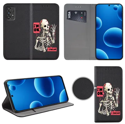 Imagen del producto de FUNDA para SAMSUNG GALAXY A53 5G con diseños magnéticos + protector de pantalla de vidrio