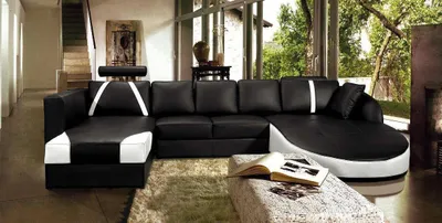 Produktbild von Wohnlandschaft Ecksofa U Form Polster Couch
