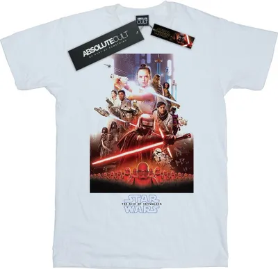 Produktbild von Star Wars: The Rise of Skywalker - T-Shirt für Damen BI51545 (5XL) (Weiß)