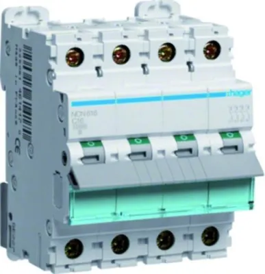 Produktbild von Hager LS-SCHALTER 3P+N 16A-C 10KA (NC 616)