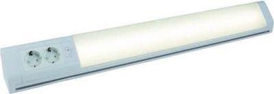 Heitronic LED Unterbauleuchte BONN 15W 762mm warmweiss mit 2 Steckdosen