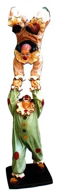 Produktbild von Design Clown-Akrobat Figur Statue Skulptur Figuren Skulpturen Dekoration 5020