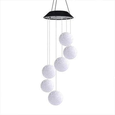 Obrázok produktu pre Solárne Závesné Svetlo Vonkajšie 78 cm odolné farebné LED