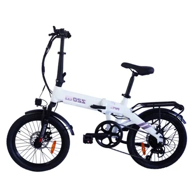 Produktbild von E-Bike PVY Z20 PRO EVO , 250W Motor, 36V14.5AH Batterie , 20 Zoll Reifen Mechanische Scheibenbremsen - Weiß