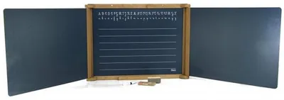 Image de Tableau triptyque mural en bois 3 volets - jeujura - 8795 - double face