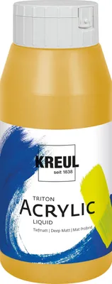Immagine prodotto di KREUL 17030 KREUL Colore acrilico Triton Acrylic Liquid, oro, 750 ml