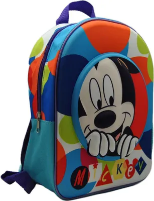 Produktbild von Rucksack Mickey mit 3D-Muster - Höhe 30 cm