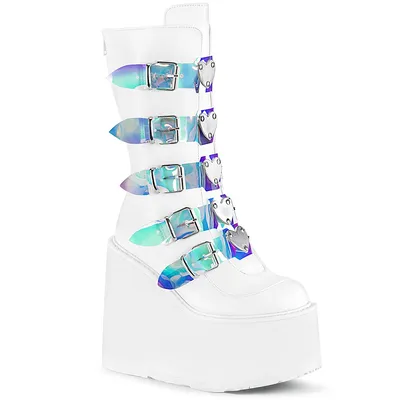 Produktbild von SWING-230 Damen Boots von DemoniaCult, Weiß  , EU 37, US 7