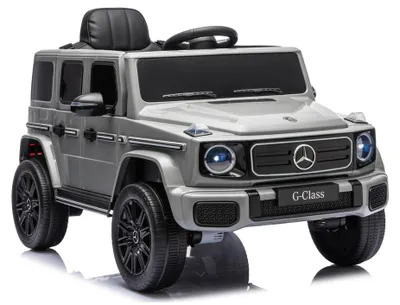 Immagine prodotto di Mercedes G 4x4 24V 2580: veicolo grigio alimentato a batteria