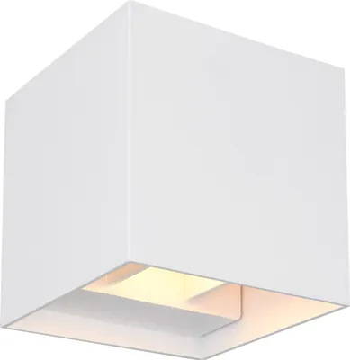 Produktbild von Globo Lighting Außenleuchte Aluminium Druckguss weiß, 2x LED