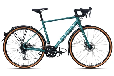 Produktbild von CHILLIZ Gravelbike 28 Zoll GL.08 grün Rahmenhöhe 57 cm Damen Herren 16 Gänge mech. Scheibenbremse Schutzbleche