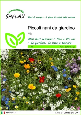 Immagine prodotto di SAFLAX  - Piccoli nani da giardino - 1000 semi - Mix