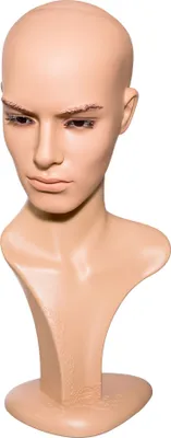 Produktbild von Deko Kopf, Perückenkopf, Modellkopf, Schaufensterpuppe, Mannequin.