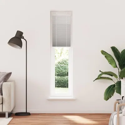 Produktbild von vidaXL Plissee Hellgrau 40x200 cm Stoffbreite 39,4 cm Polyester
