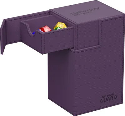 Produktbild von Ultimate Guard Flip`n`Tray 80+ XenoSkin Monocolor Violett