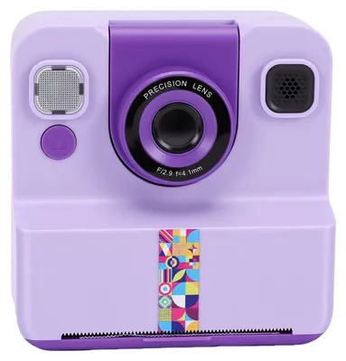 Produktbild von Sofortdruck-Kamera für Kinder, 32 GB Speicher, Digitalkamera mit Druckpapier, 1080P-Videoaufnahme, 180-Grad-Drehobjektiv für Selfies und Gruppenfotos