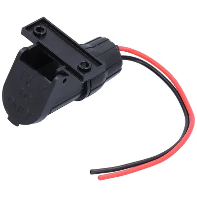 Image de Prise allume-cigare de voiture avec support plastique pour 12V auto moto