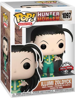 Produktbild von Hunter X Hunter - Illumi Zoldyck 1097 Special Edition - Funko Pop! Vinyl Figur