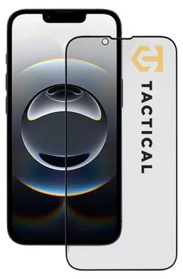 Zdjęcie produktu dla Tactical Glass Shield Privacy Stealth 5D do iPhone'a 13/13 Pro/14/16e/17e, czarny