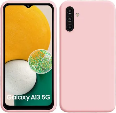 Immagine prodotto di Custodia per Samsung Galaxy A13 5G, custodia protettiva in silicone morbido in gomma liquida Rosa