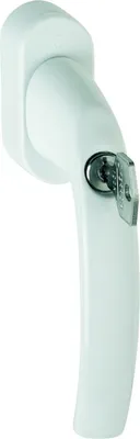 Immagine prodotto di Maniglia per finestra Atlanta 0530S/US952 alluminio F9016/bianco traffico 32-42mm bloccabile HOPPE