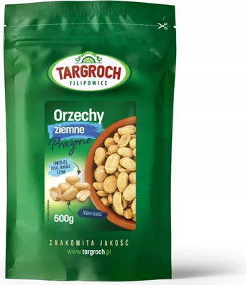 Image de Cacahuètes grillées 500 g Targroch sans sel