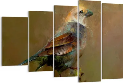 Produktbild von Bild auf Leinwand - Leinwandbild - Vogel Natur - 150x100cm - Wand Bild - Wanddeko - Wandbilder - Leinwanddruck - Bilder - Kunstdruck - Wanddekoration - Leinwand bilder - Wandkunst - EG150x100-3924