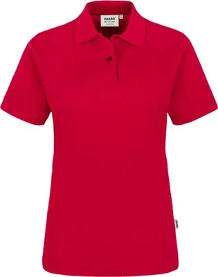Produktbild von HAKRO Poloshirt Top Damen #224 Gr. 4XL rot