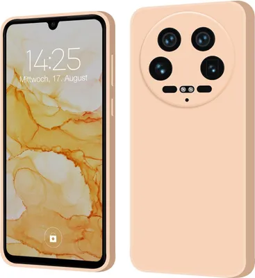 Produktbild von Hülle für Xiaomi 14 Ultra Case Cover Bumper Silikon Softgrip Schutzhülle Farbe: Rosa