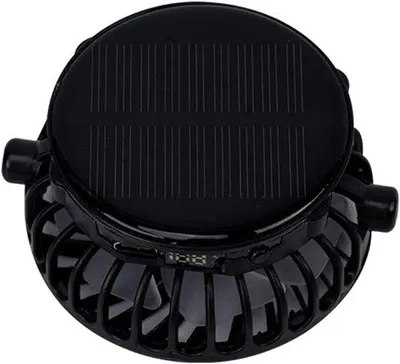 Produktbild von VHV - Campingventilator - Ventilator mit Lampe für Camping - USB-aufladbar, leise - für Camping, Zelt, Wohnwagen