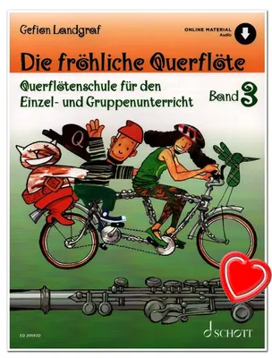 Productafbeelding van Dwarsfluit Schoolboek voor Beginners en Groepsonderwijs
