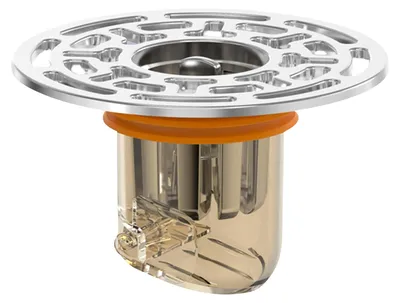 Immagine prodotto di Avizar, tappo per lavandino da bagno, doccia e cucina con sistema anti-odori, argento