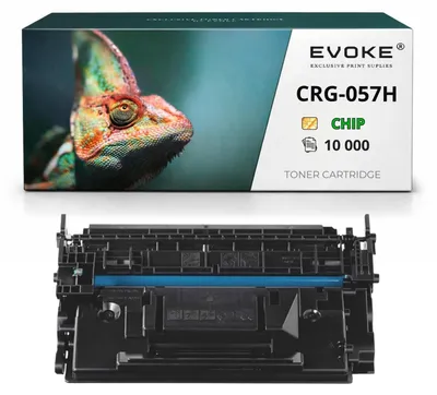 Immagine prodotto di Cartuccia toner compatibile per stampante Canon CRG-057H CRG057H, colore nero, resa di 10.000 pagine, compatibile con i modelli MF440, MF443, MF445, MF449 + chip