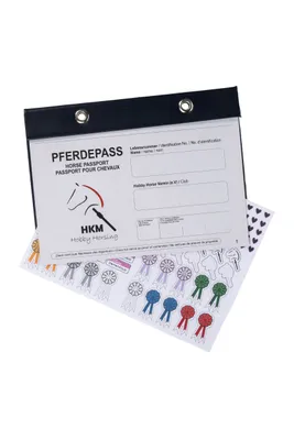 Image de Passeport de cheval Hobby Horsing bleu foncé