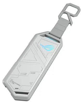 Productafbeelding van ASUS 90DD02H1-B09000 ASUS Geh USB ROG Strix Arion White M2 SSD Gehäuse mit Aura