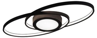 Zdjęcie produktu dla Lampa sufitowa nowoczesna wbudowany LED GALAXY antracyt RL R62991142