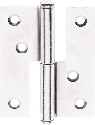 Produktbild von GAH-Alberts Aushebescharnier, Scharnier, Gelb, Stahl, Außentürelement, 80 mm, 5 mm