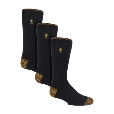 Produktbild von Heat Holders - 3er Pack Herren Dicke Thermo Kniestrümpfe | Lange Arbeitssocken