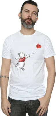 Produktbild von Winnie the Pooh - T-Shirt für Herren BI1657 (3XL) (Weiß)