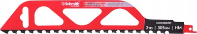 Produktbild von Schmith Sägeblatt Säbelsäge HM/TC 305mm 2TPI 2 Stk. Säbelsägeblätter Stichsägeblatt Multitool Zubehör Fuchsschwanz Säge Werkzeug Pendelhubsäge Universal