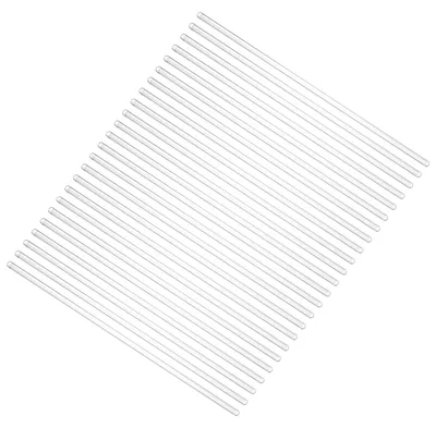 Rührstäbe Borosilikatglas, 300 mm, 7 mm Ø, 24 Stück, Labor/Bar