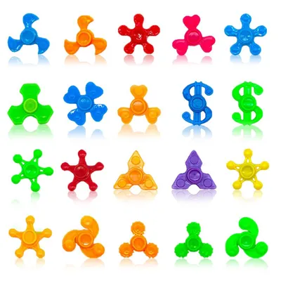 Produktbild von 20 Stücks Sensory Hand Fidget Geschenke, Angst Stress Relief Party Bag Fillers Mitgebsel Kleine Geschenke, Mitgebsel Kindergeburtstag