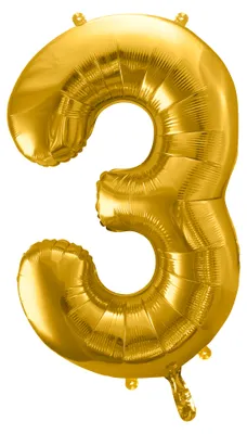 Obrázok produktu pre PartyDeco FB1M-3-019, Hračkársky balón, Fólie, Zlato, Jednofarebné, Univerzálne, Univerzálne